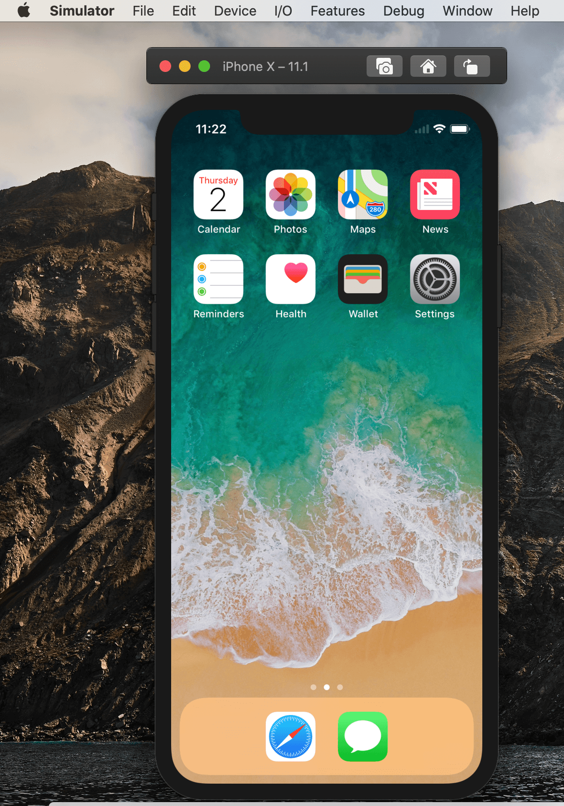 ios Xcode模拟器