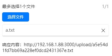上传文件